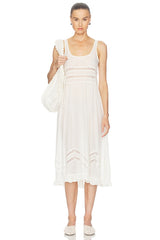 X Intimately Voile And Lace Midi Dress