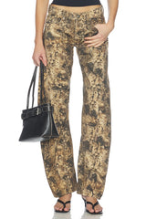 X We The Free Fable Low Rise Bowed Jean