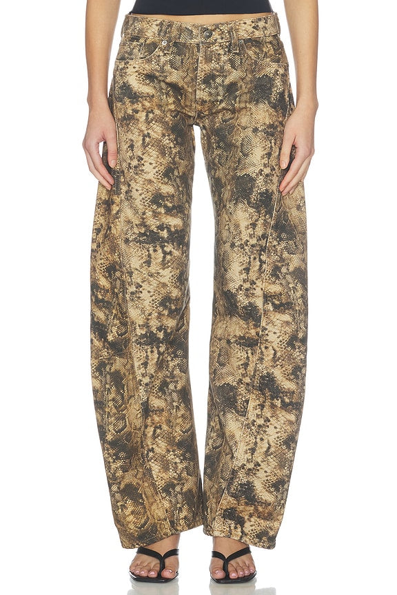X We The Free Fable Low Rise Bowed Jean