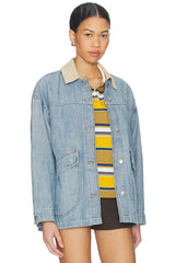 x We The Free Lemon Denim Jacket