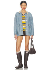 x We The Free Lemon Denim Jacket