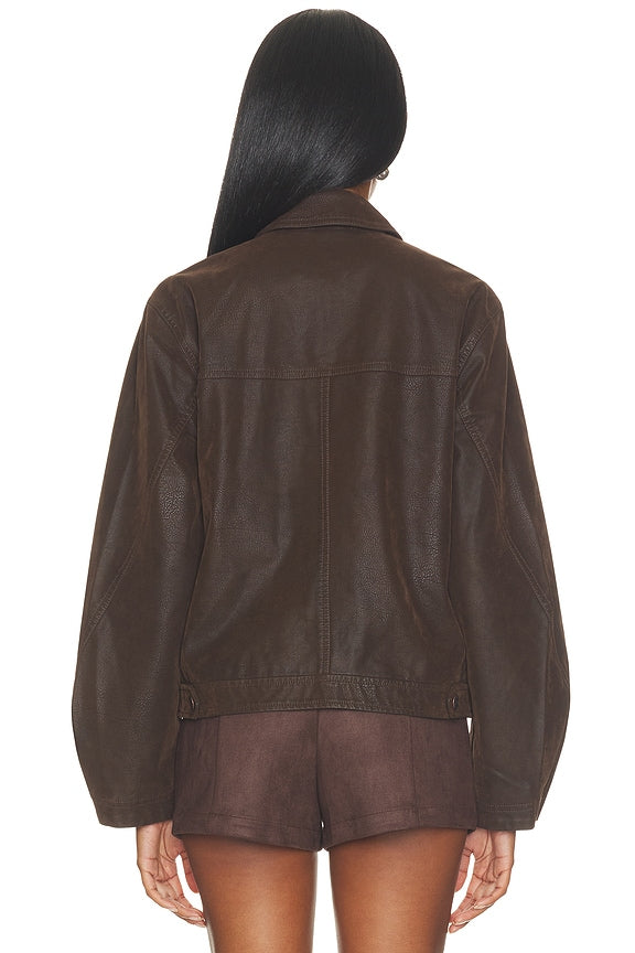 X We The Free Blair Faux Suede Sierra Jacket