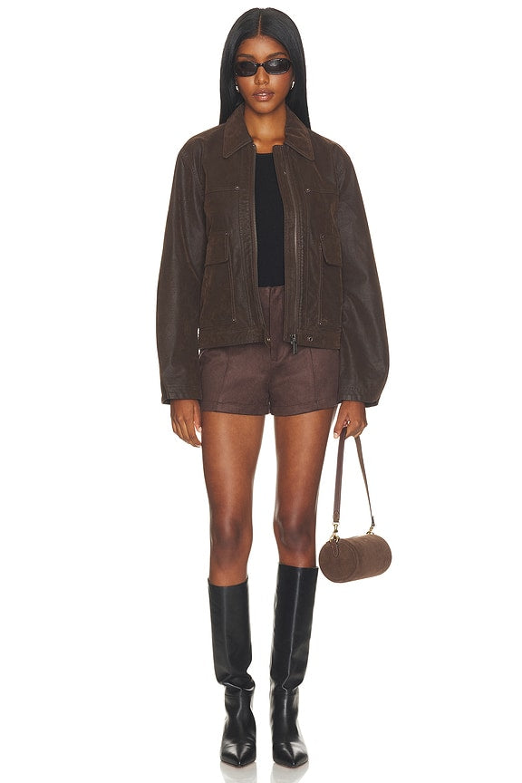 X We The Free Blair Faux Suede Sierra Jacket