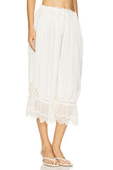x Intimately FP Forever Young Pant In White Alyssum