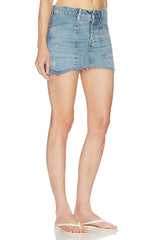 X We The Free Dolly Denim Mini Skirt