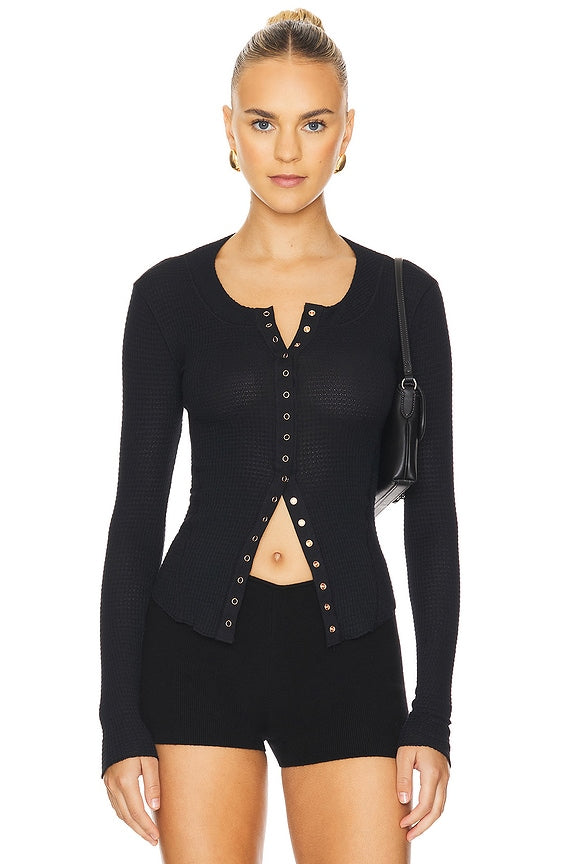 x Intimately FP Going Places Cardi In Black