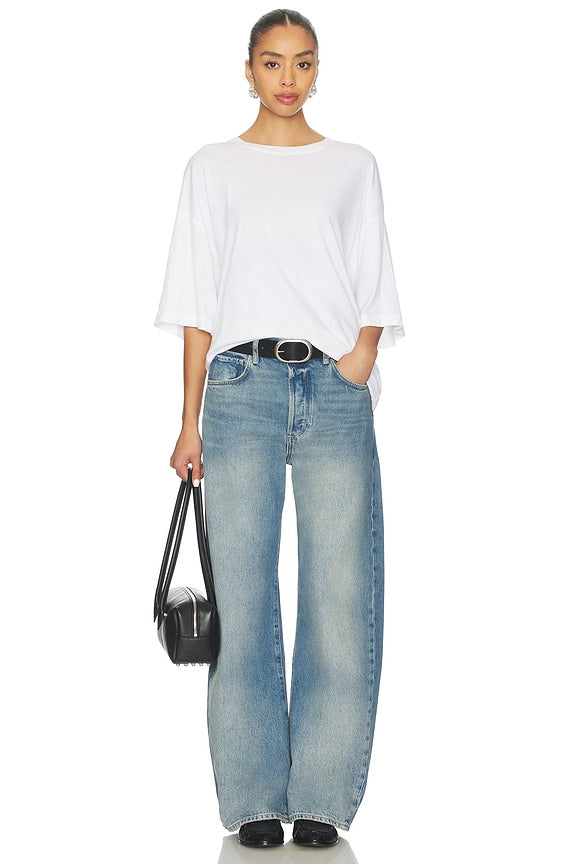 x We The Free Perfect Oversized Tee In White