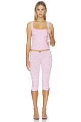 Full Bloom Eyelet Cami