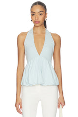 x Free-est Paige Top In Starlight Blue