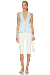 x Free-est Paige Top In Starlight Blue