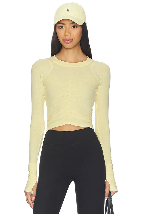 x FP Movement Tempo Ruched Long Sleeve Top