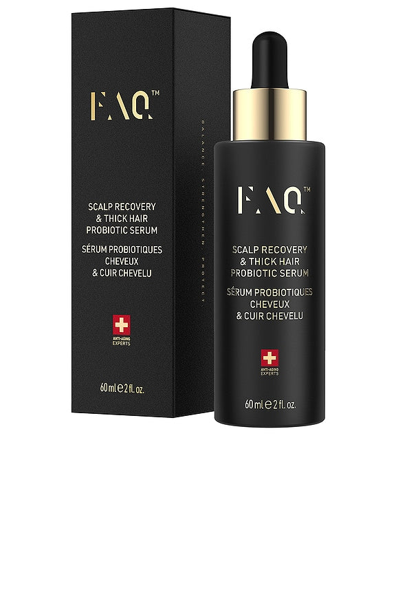 FAQ Scalp Recovery &amp; Thick Hair Probiotic Serum