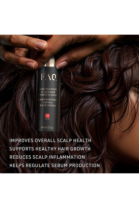 FAQ Scalp Recovery &amp; Thick Hair Probiotic Serum