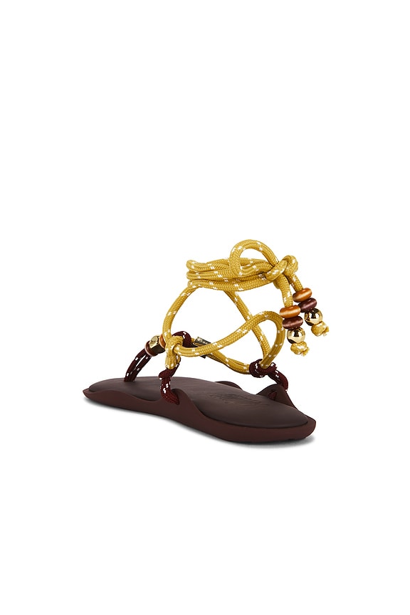 Fl&ograve; Twin Beaded Sandal