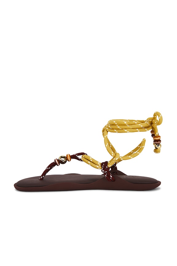 Fl&ograve; Twin Beaded Sandal