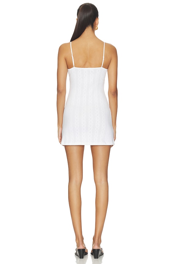 The Pointelle Mini Dress