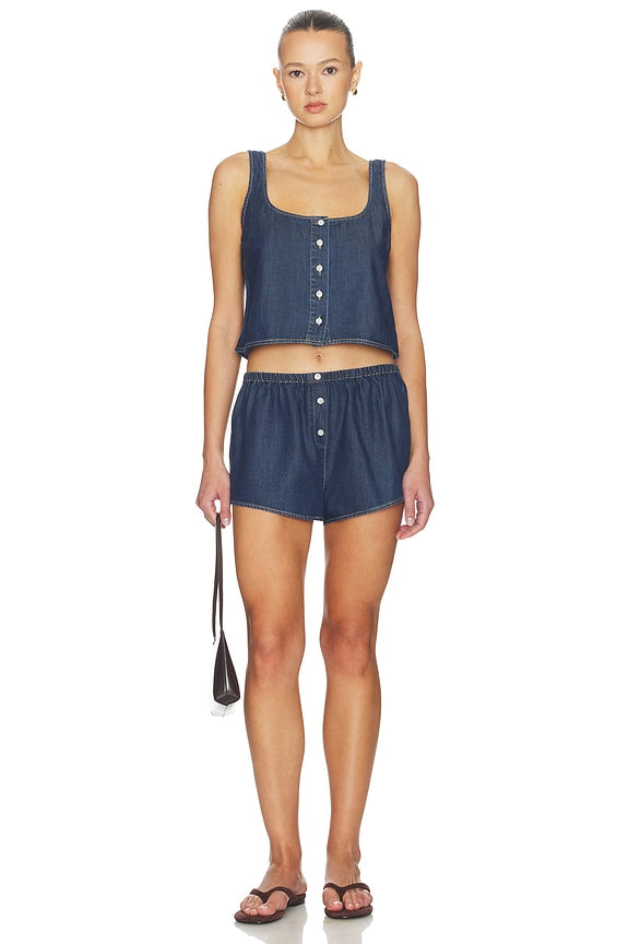 Denim Boxer Shorts