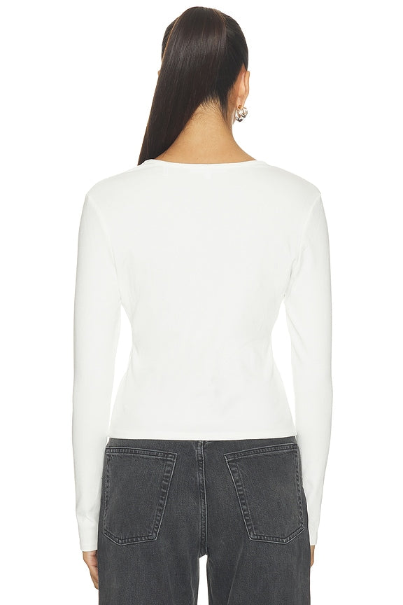 The Rib V Neck Cardigan