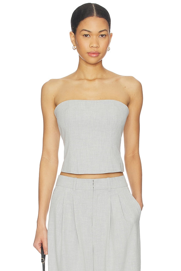 Essential Suiting Strapless Top