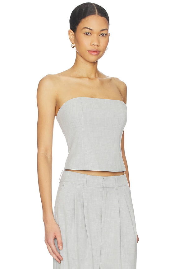 Essential Suiting Strapless Top