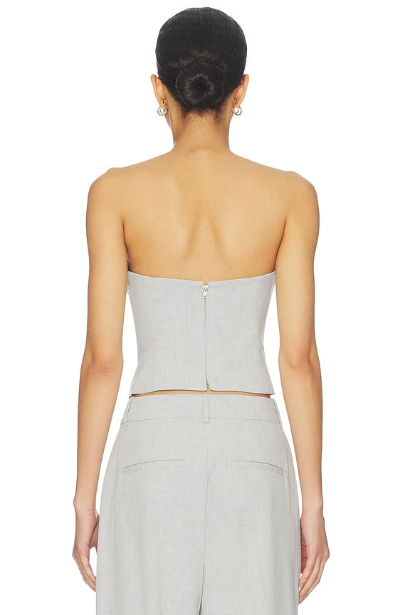 Essential Suiting Strapless Top