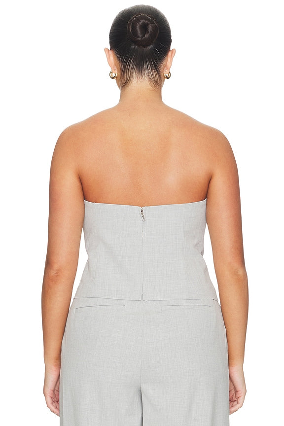 Essential Suiting Strapless Top