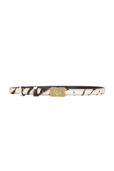 Kat Belt Small Zebra