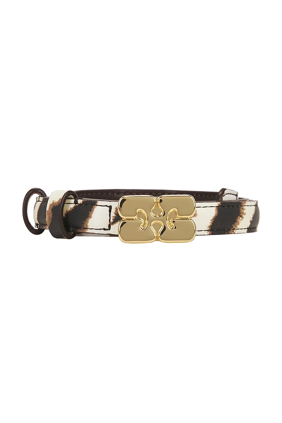 Kat Belt Small Zebra
