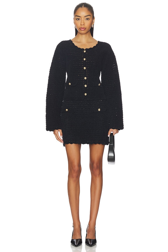 Chenille Crochet Skirt