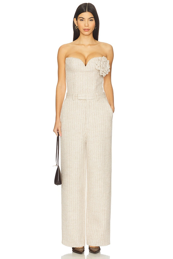 Rosette Strapless Top