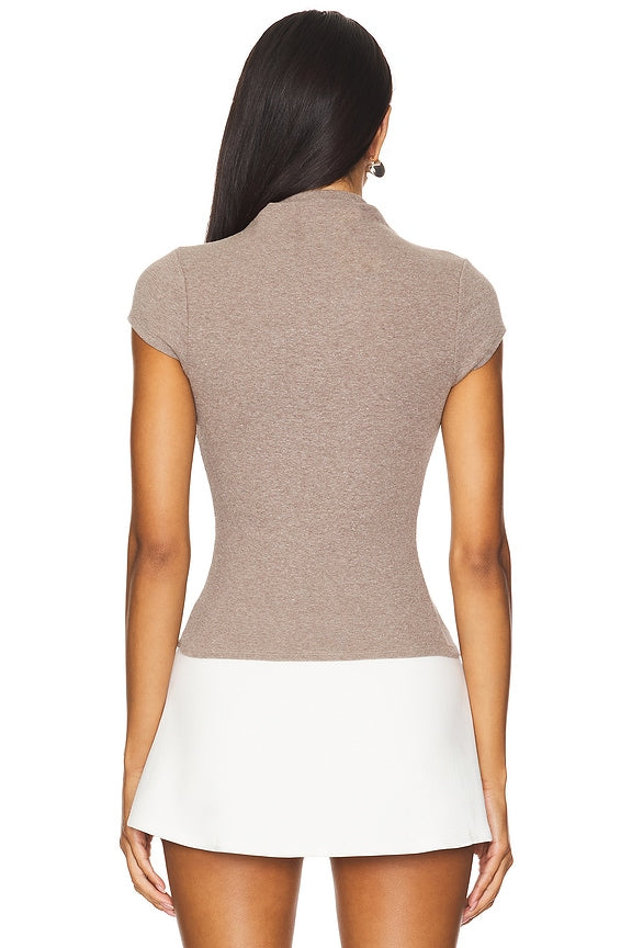 Gem Cap Sleeve Top