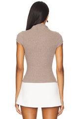 Gem Cap Sleeve Top