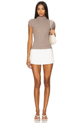 Gem Cap Sleeve Top