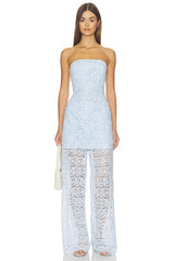 Bethany Two Tone Lace Bustier