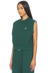 Mock Neck Sleeveless Top