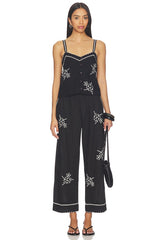 The Weekend Tank With Hanky Embroidery