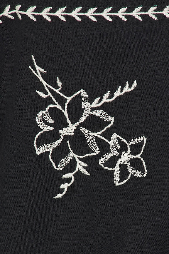 The Weekend Tank With Hanky Embroidery