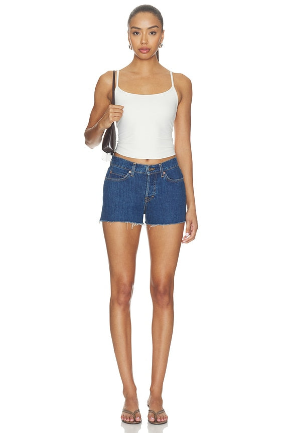 Ava Mid Rise Relaxed Short