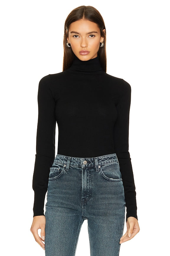 Merino Wool Turtleneck Sweater