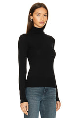 Merino Wool Turtleneck Sweater