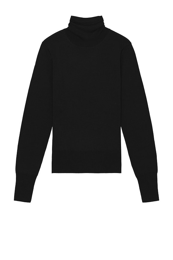 Merino Wool Turtleneck Sweater