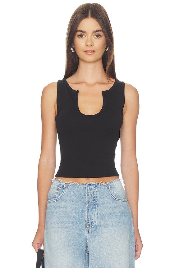 Deep U-neck Tank