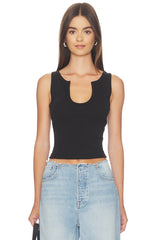 Deep U-neck Tank