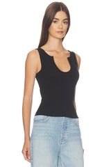 Deep U-neck Tank