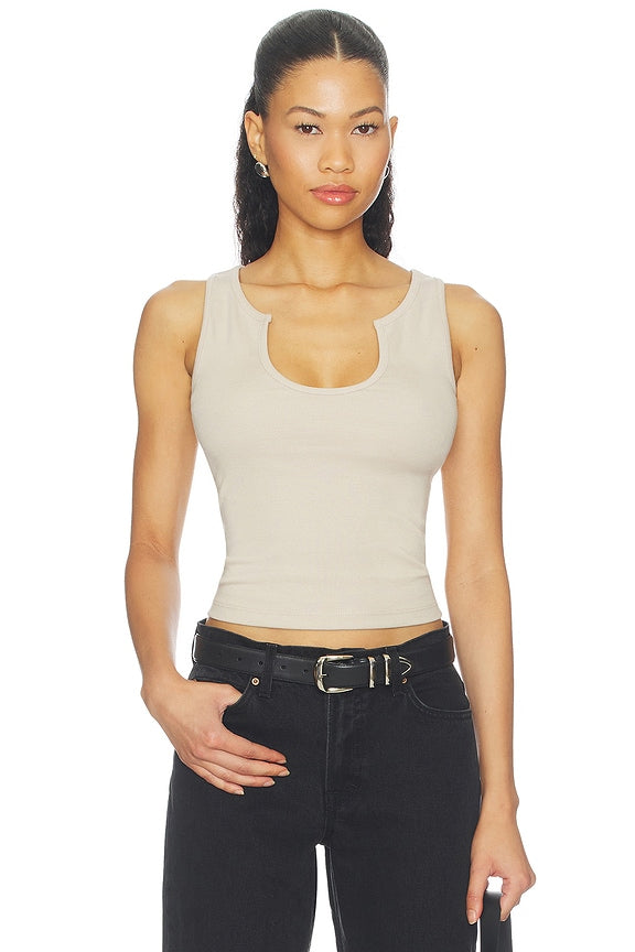 Deep U-neck Tank