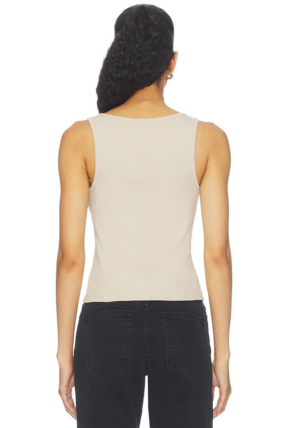 Deep U-neck Tank