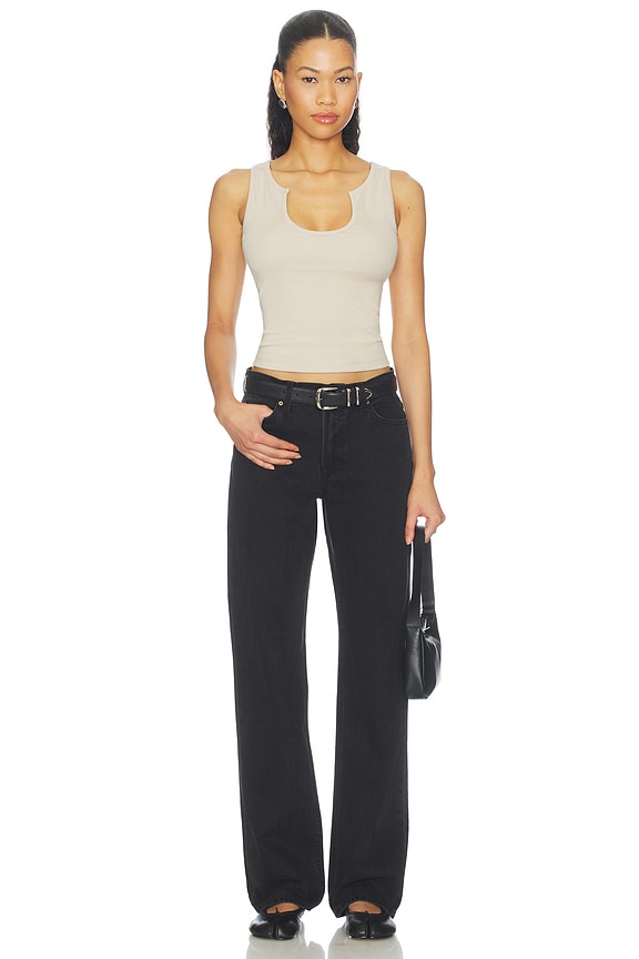 Deep U-neck Tank