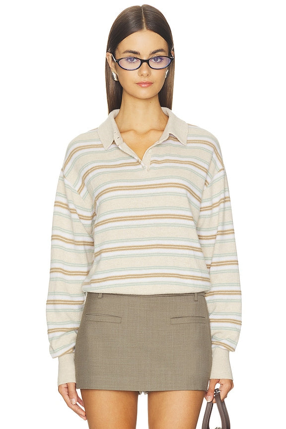 Collegiate Stripe Polo