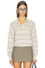 Collegiate Stripe Polo