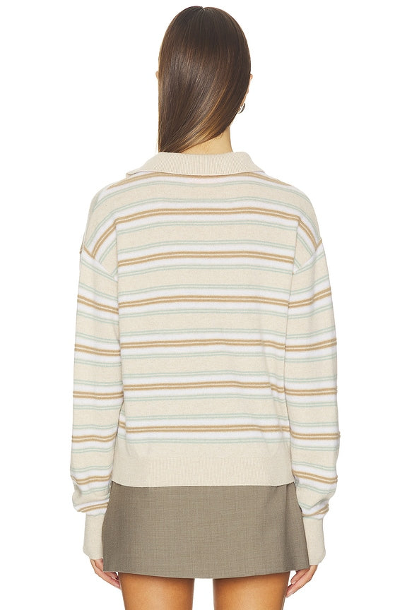 Collegiate Stripe Polo